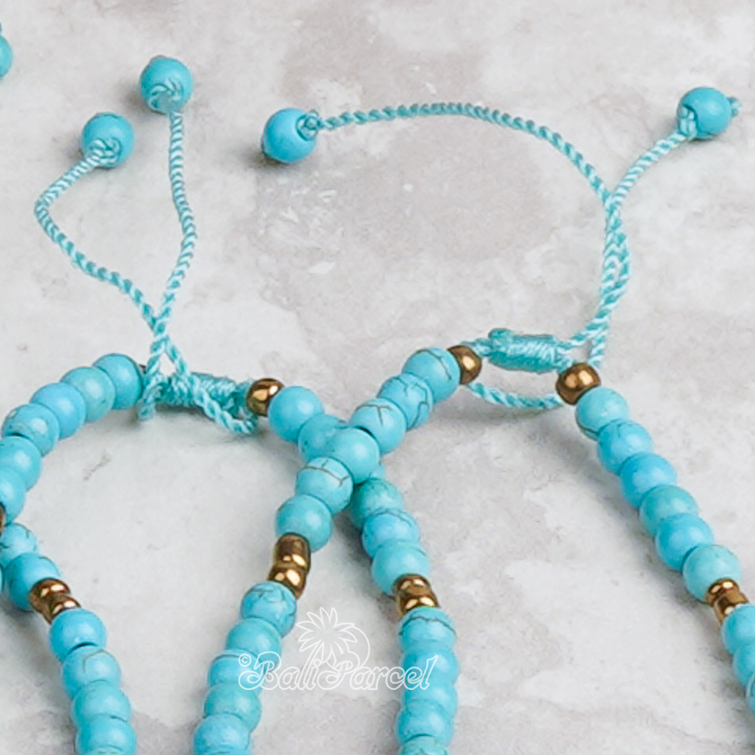 Turquoise Stone Anklet