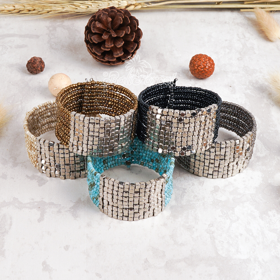 Beaded Cuff Bracelet