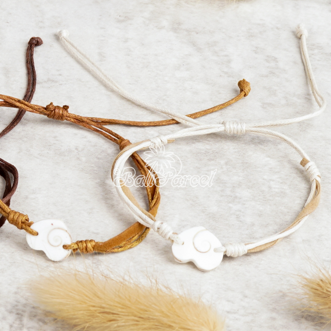 Bracelet Leather With Siva Eye
