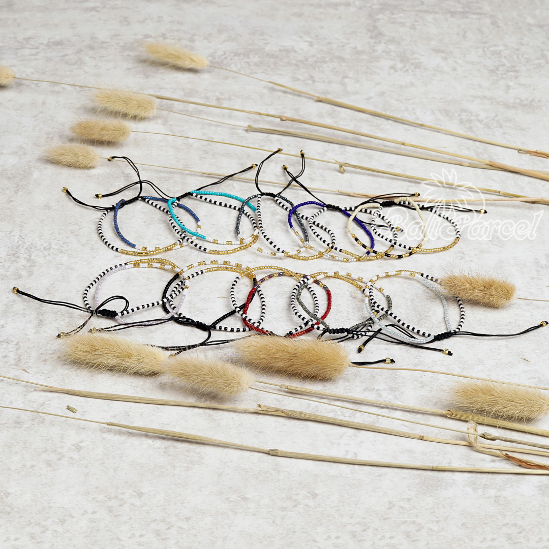 Bracelet Nylon With Miyuki Bead