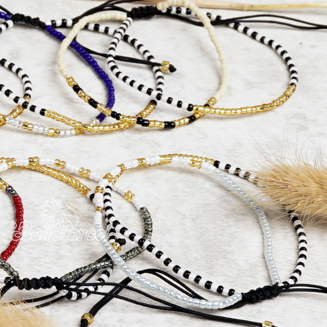 Bracelet Nylon With Miyuki Bead