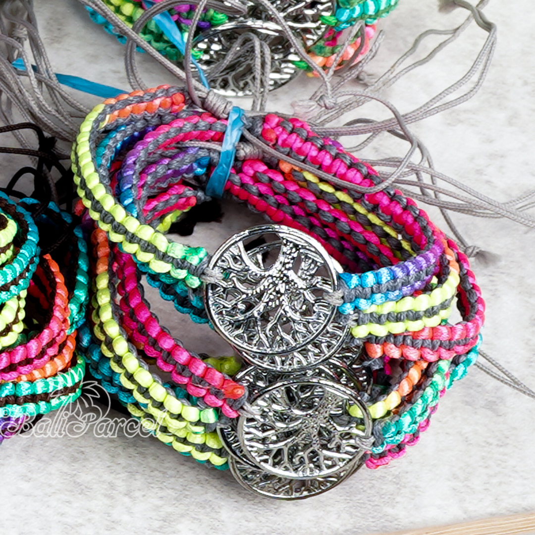 Bracelet Buddha With Cotton Cord