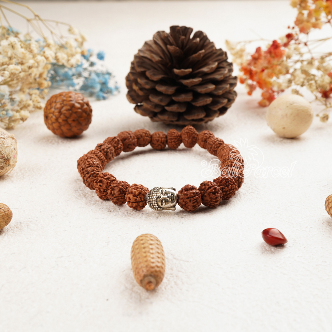 Rudraksha Bracelet With Buddha 