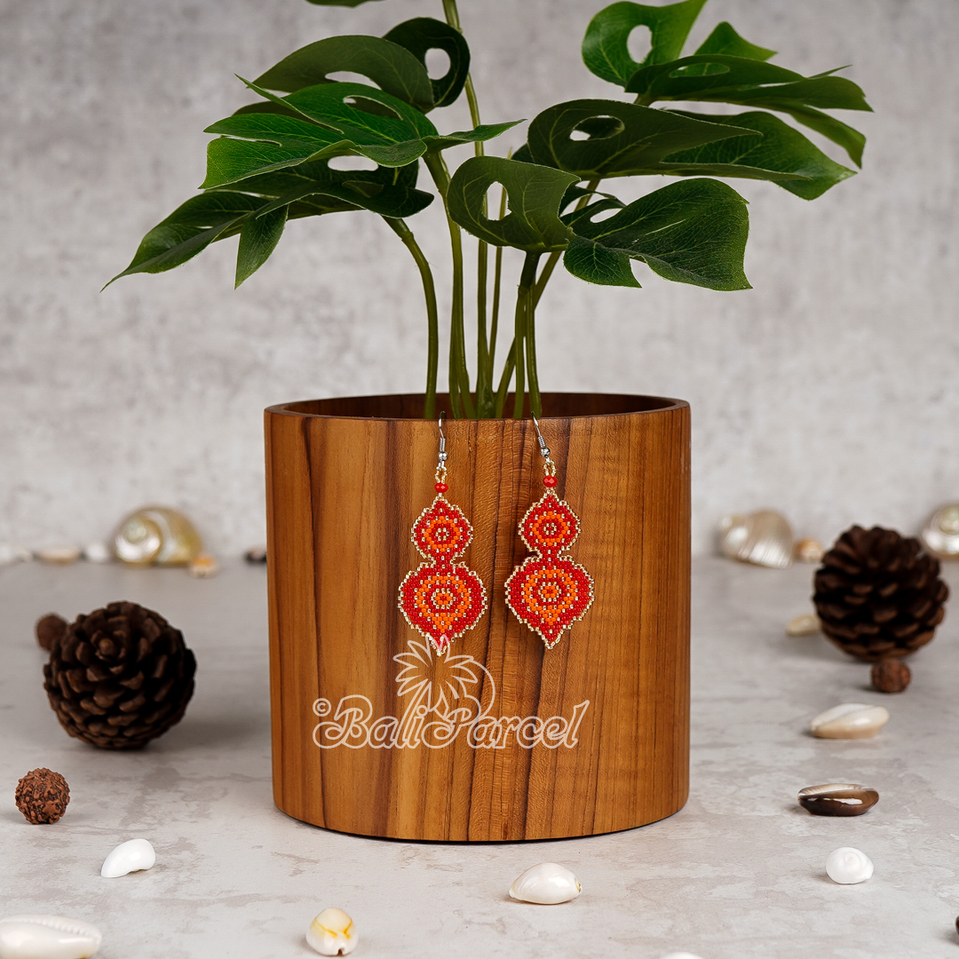 Japanese Beads Earring