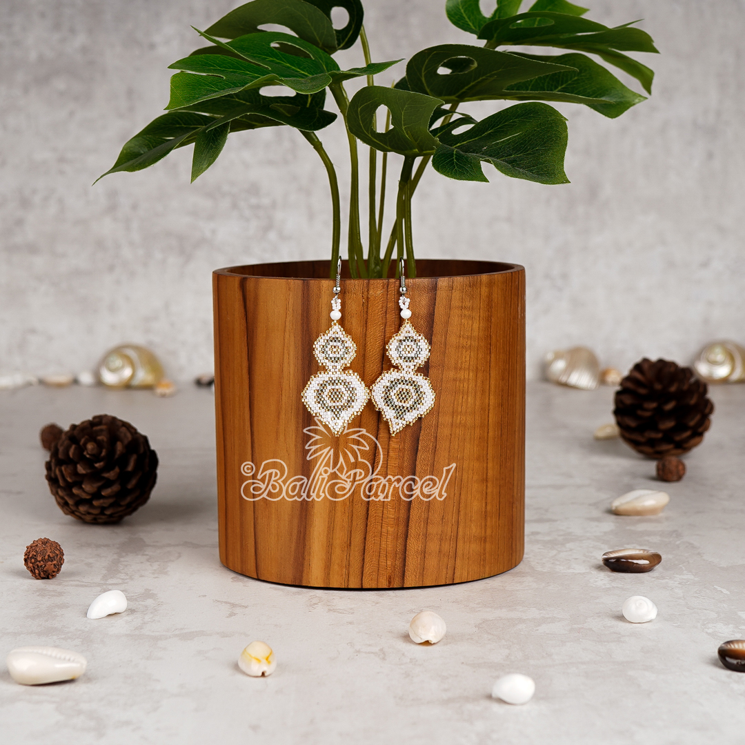 Japanese Beads Earring