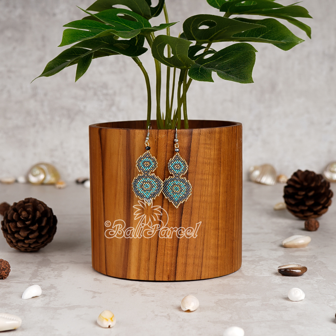 Japanese Beads Earring