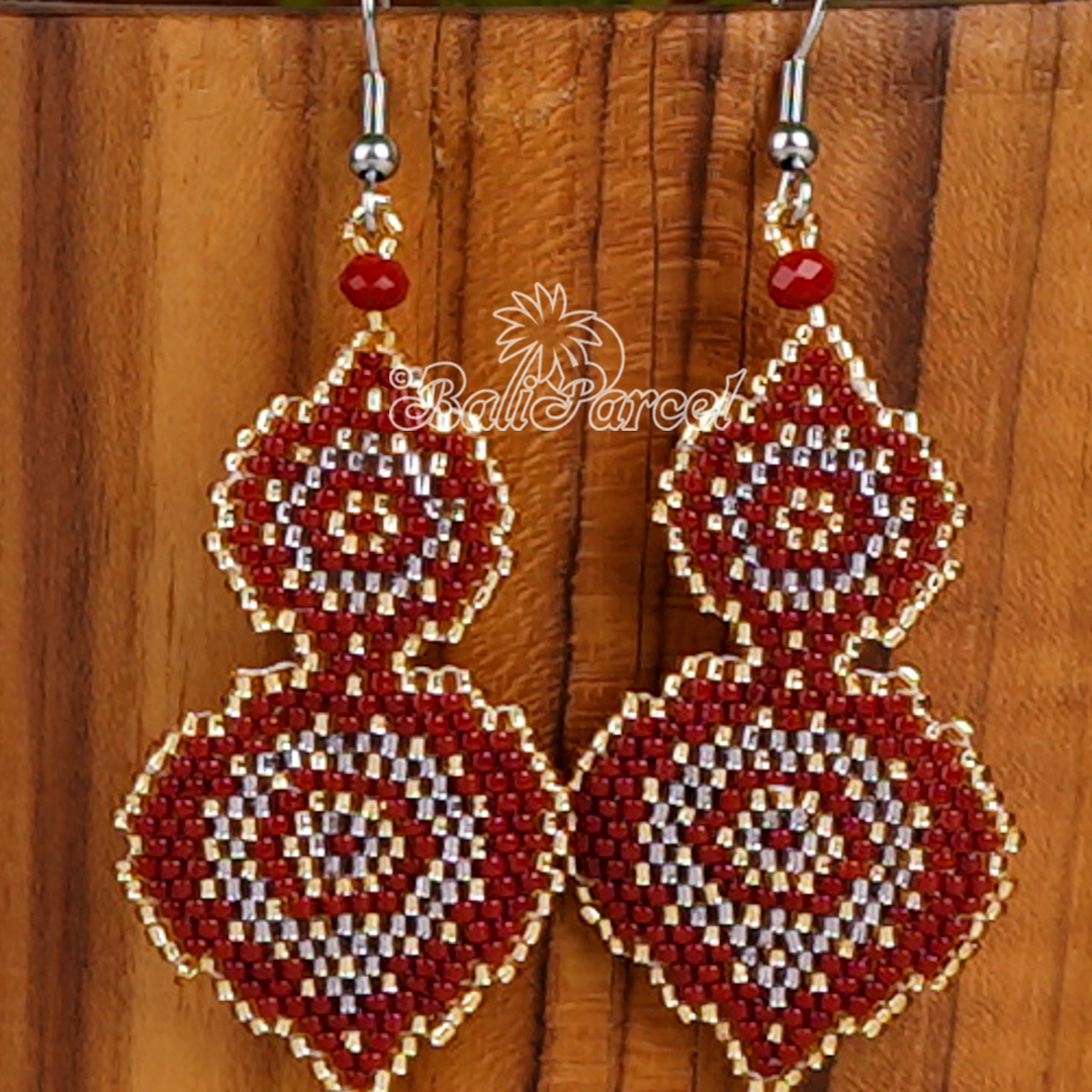 Japanese Beads Earring