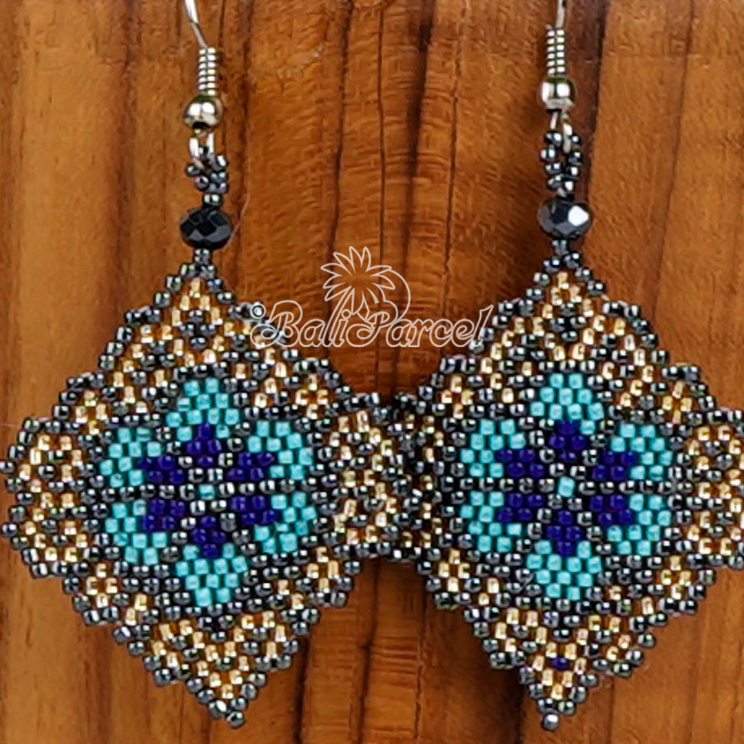 Japanese Beads Earring