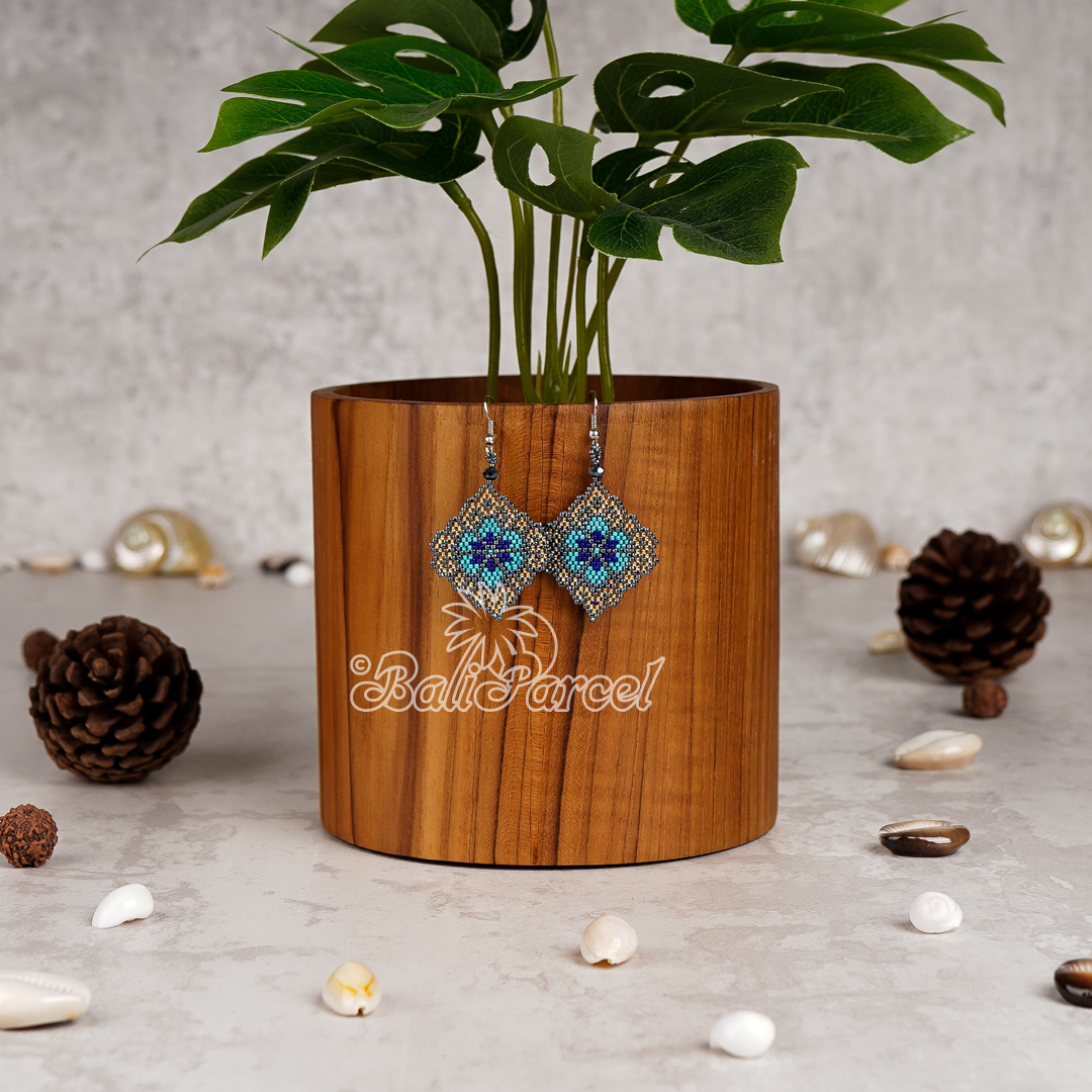 Japanese Beads Earring