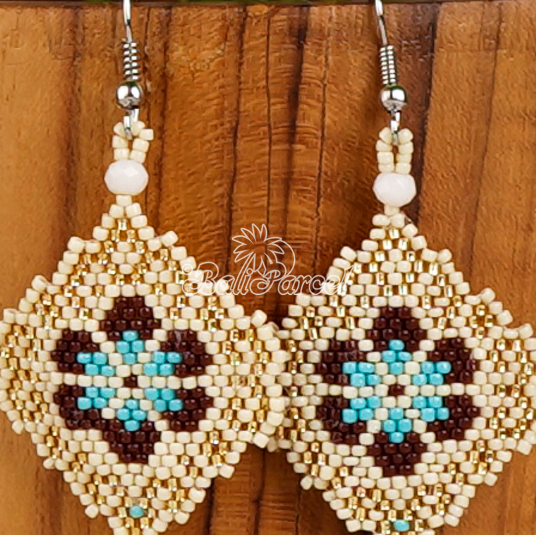 Japanese Beads Earring