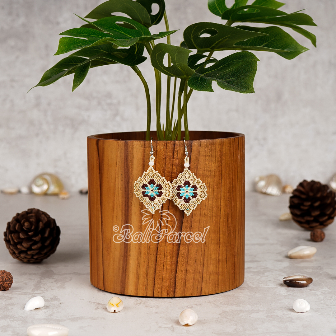 Japanese Beads Earring