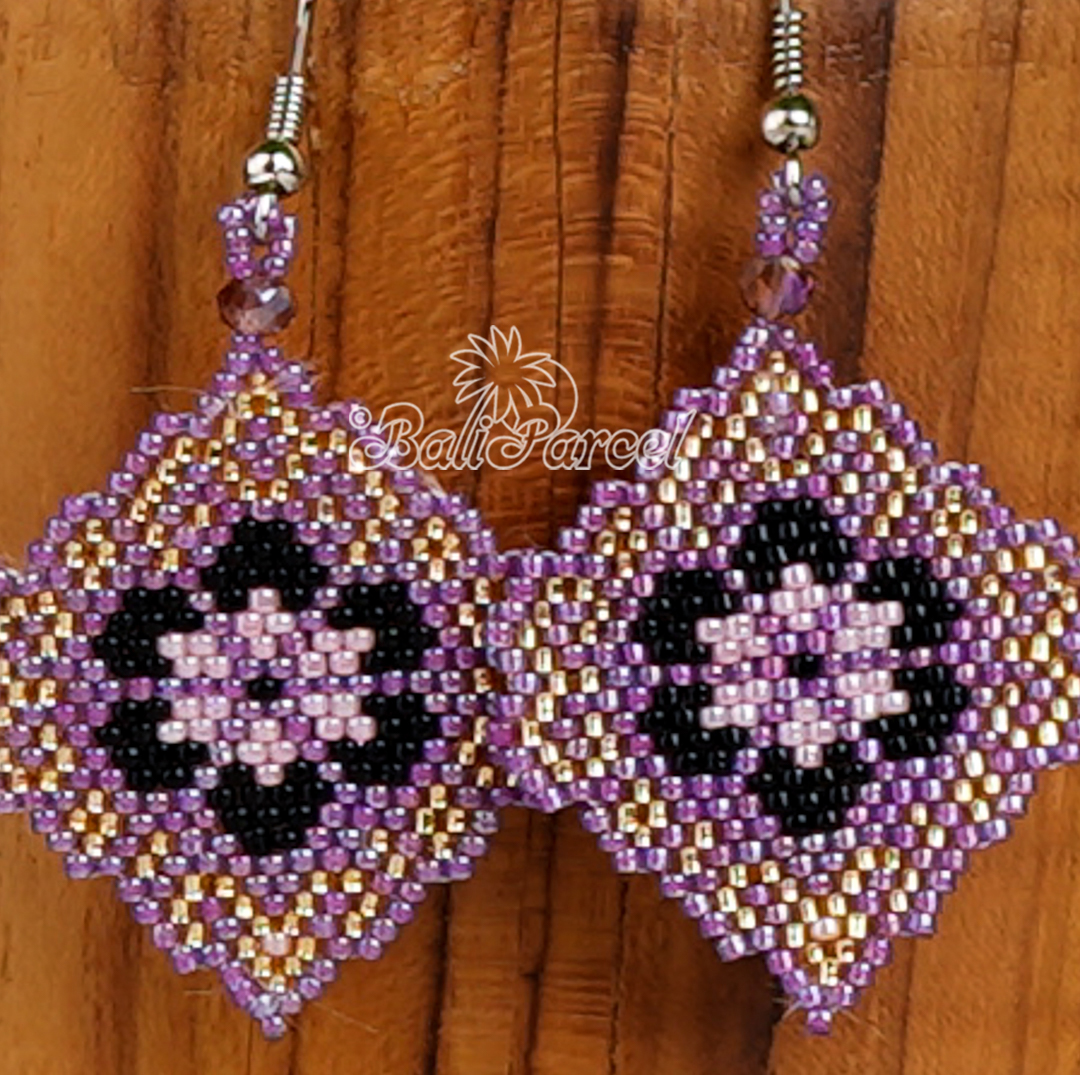 Japanese Beads Earring