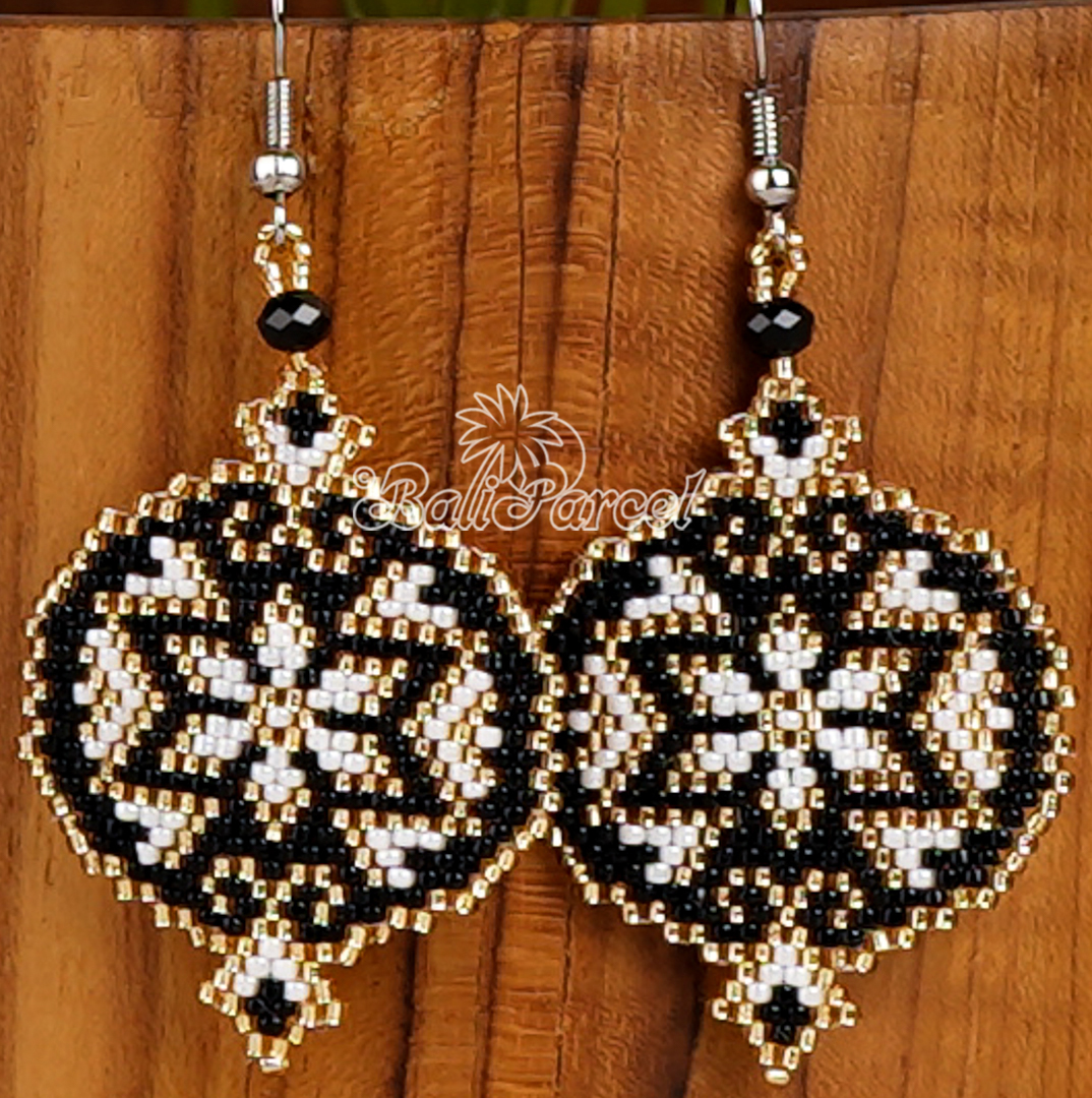 Japanese Beads Earring