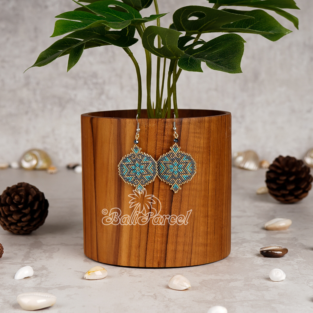 Japanese Beads Earring