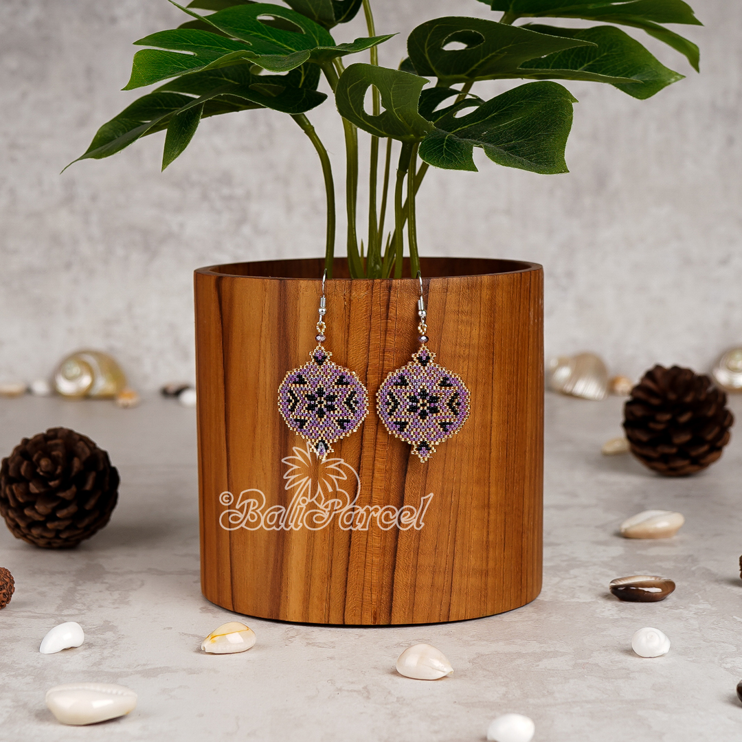 Japanese Beads Earring