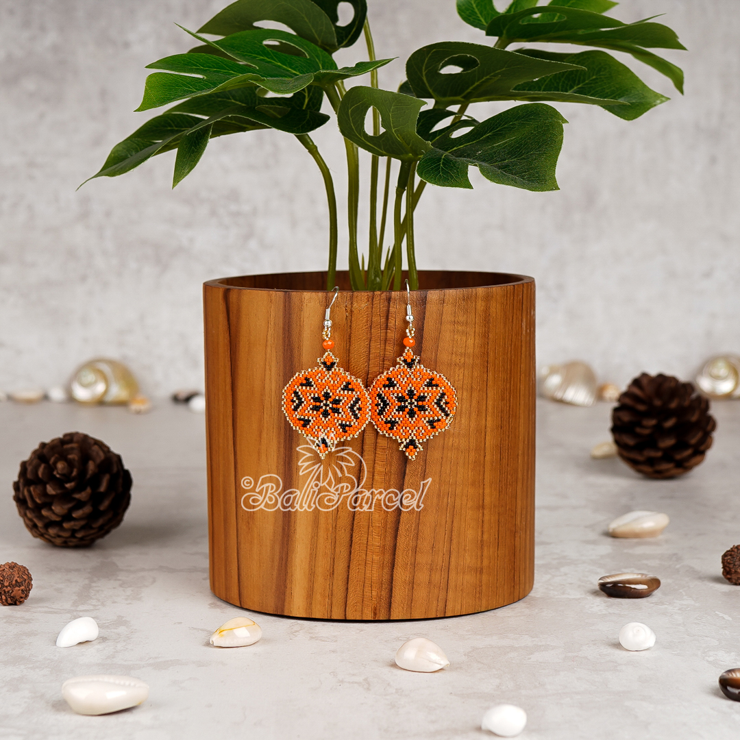 Japanese Beads Earring