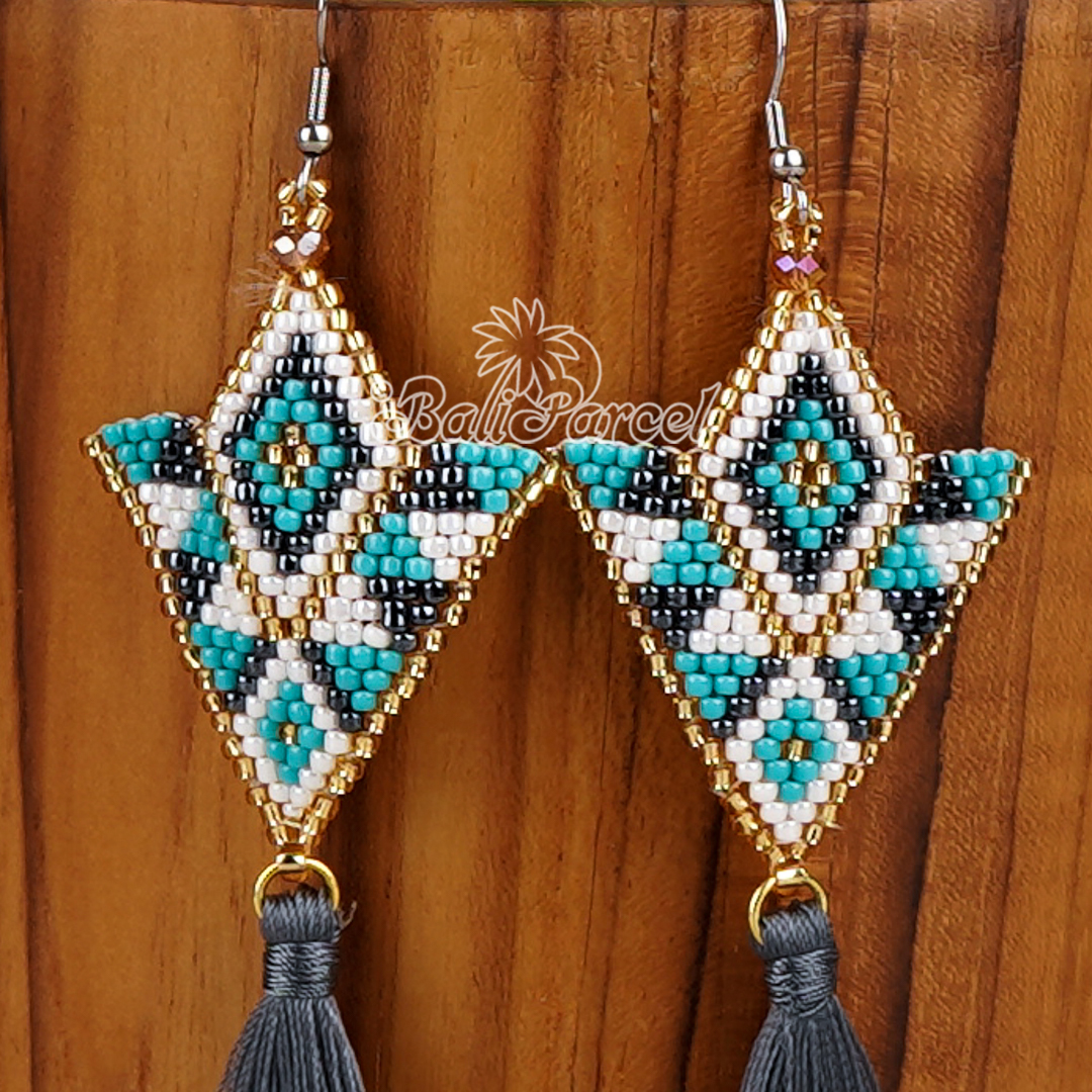 Japanese Beads Earring