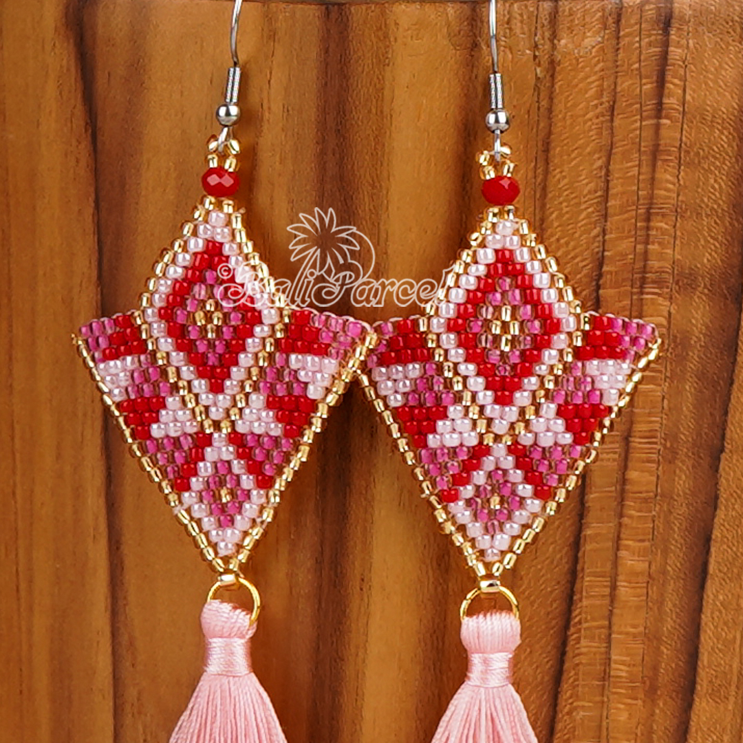 Japanese Beads Earring