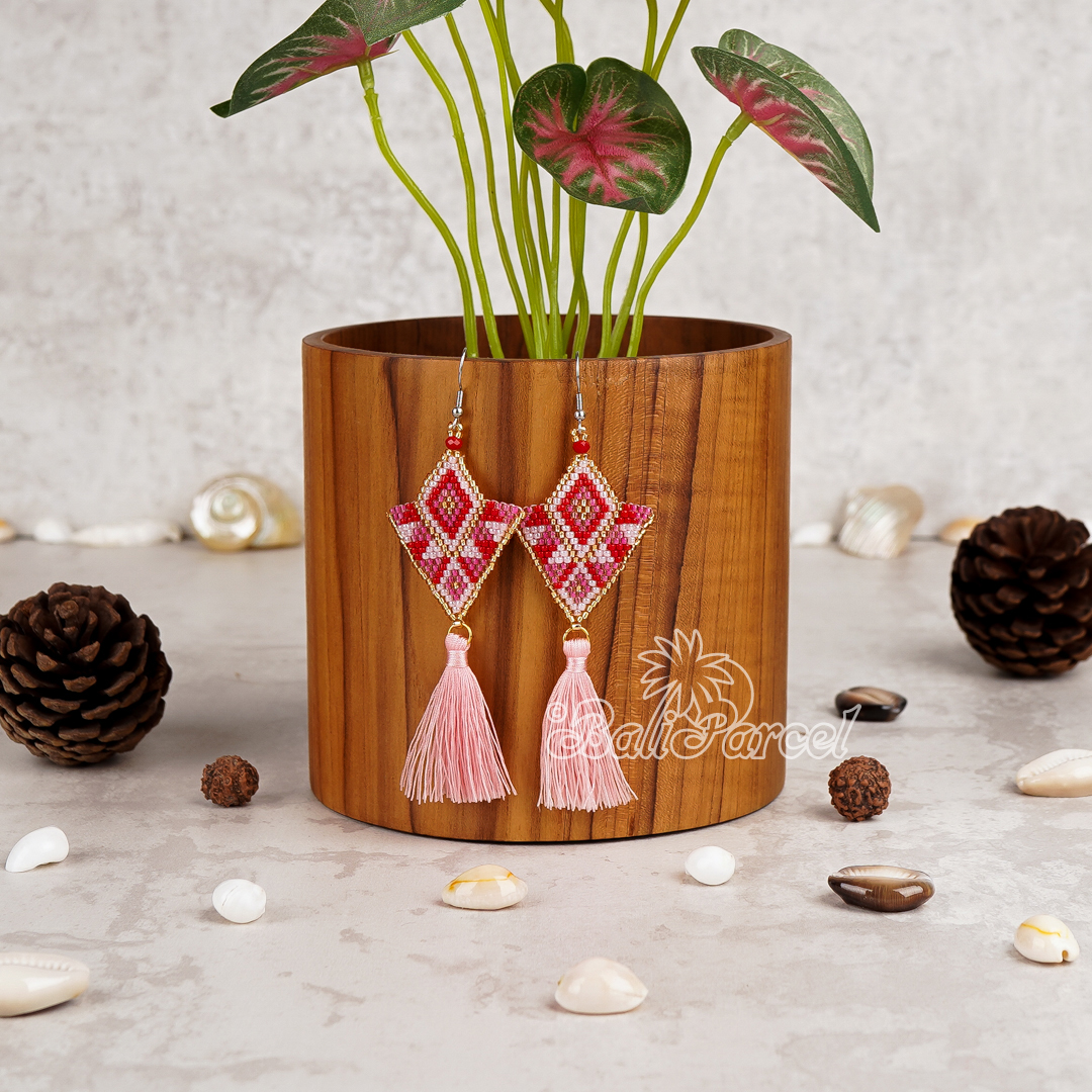 Japanese Beads Earring