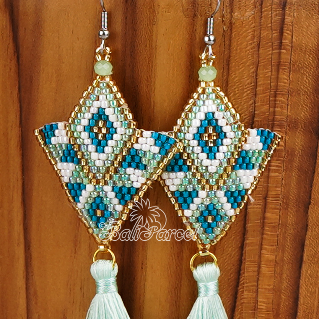 Japanese Beads Earring