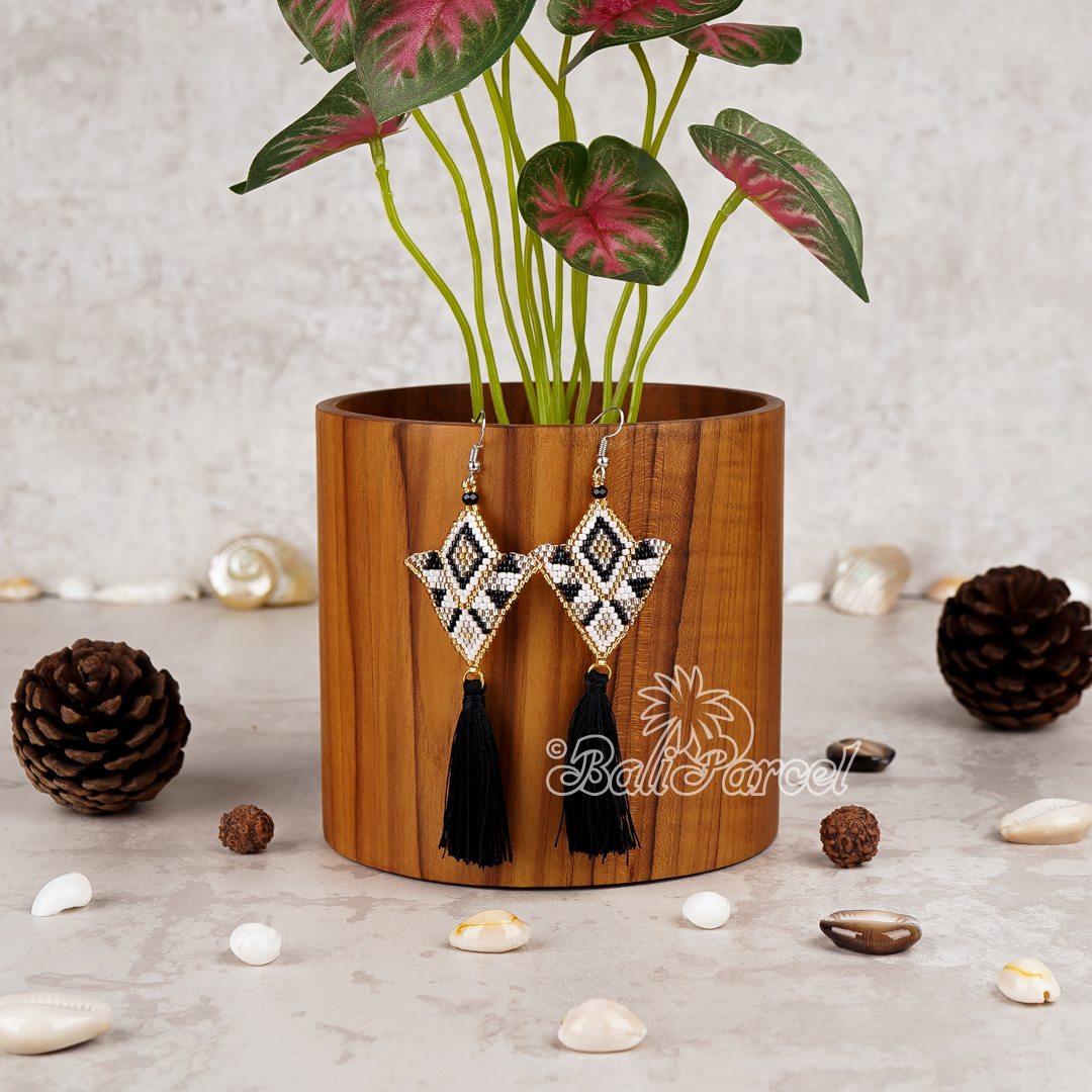 Japanese Beads Earring