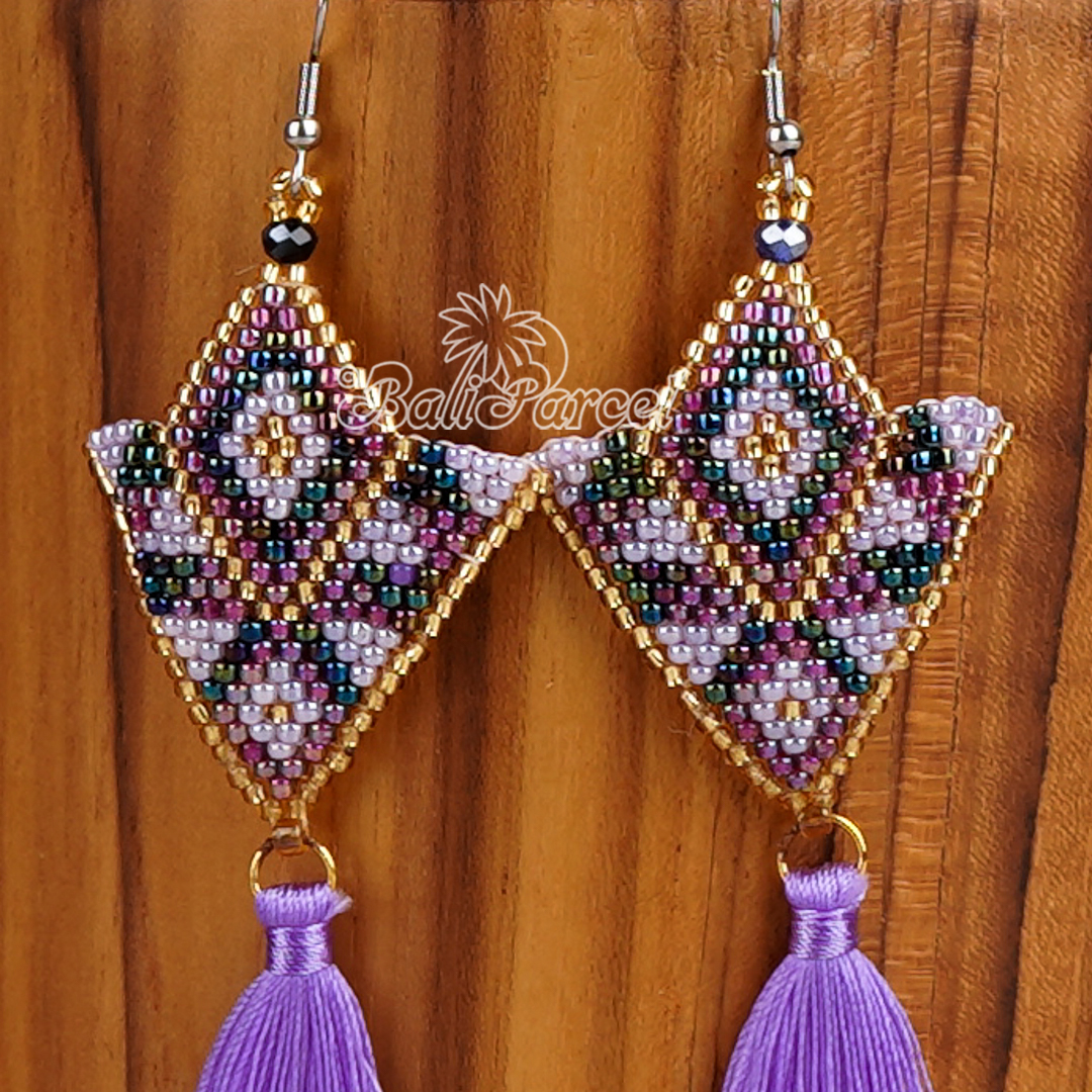 Japanese Beads Earring