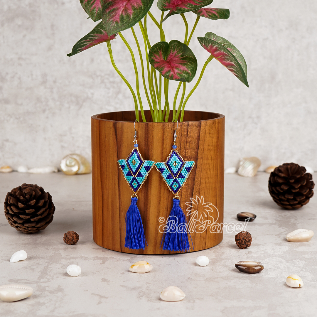 Japanese Beads Earring