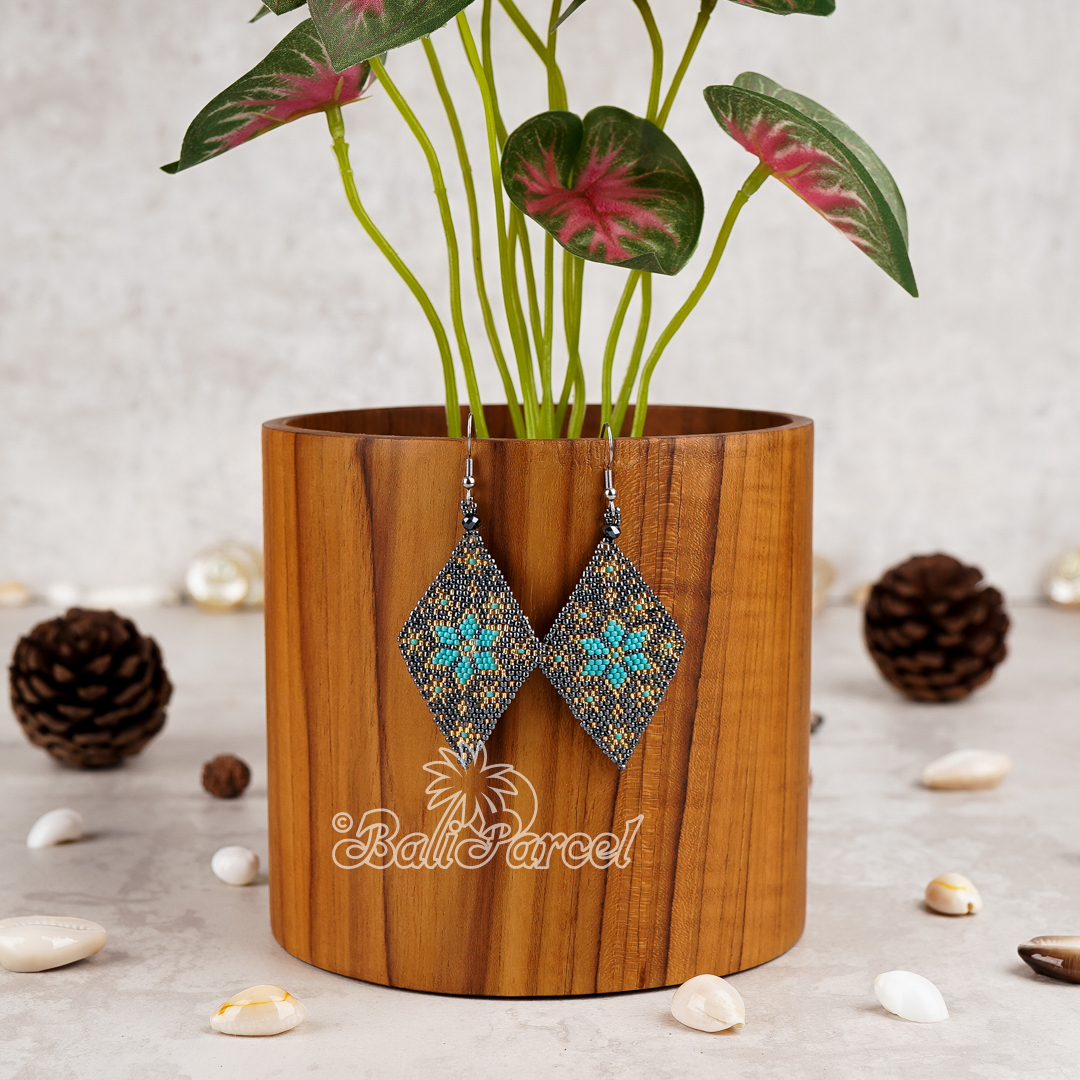 Japanese Beads Earring