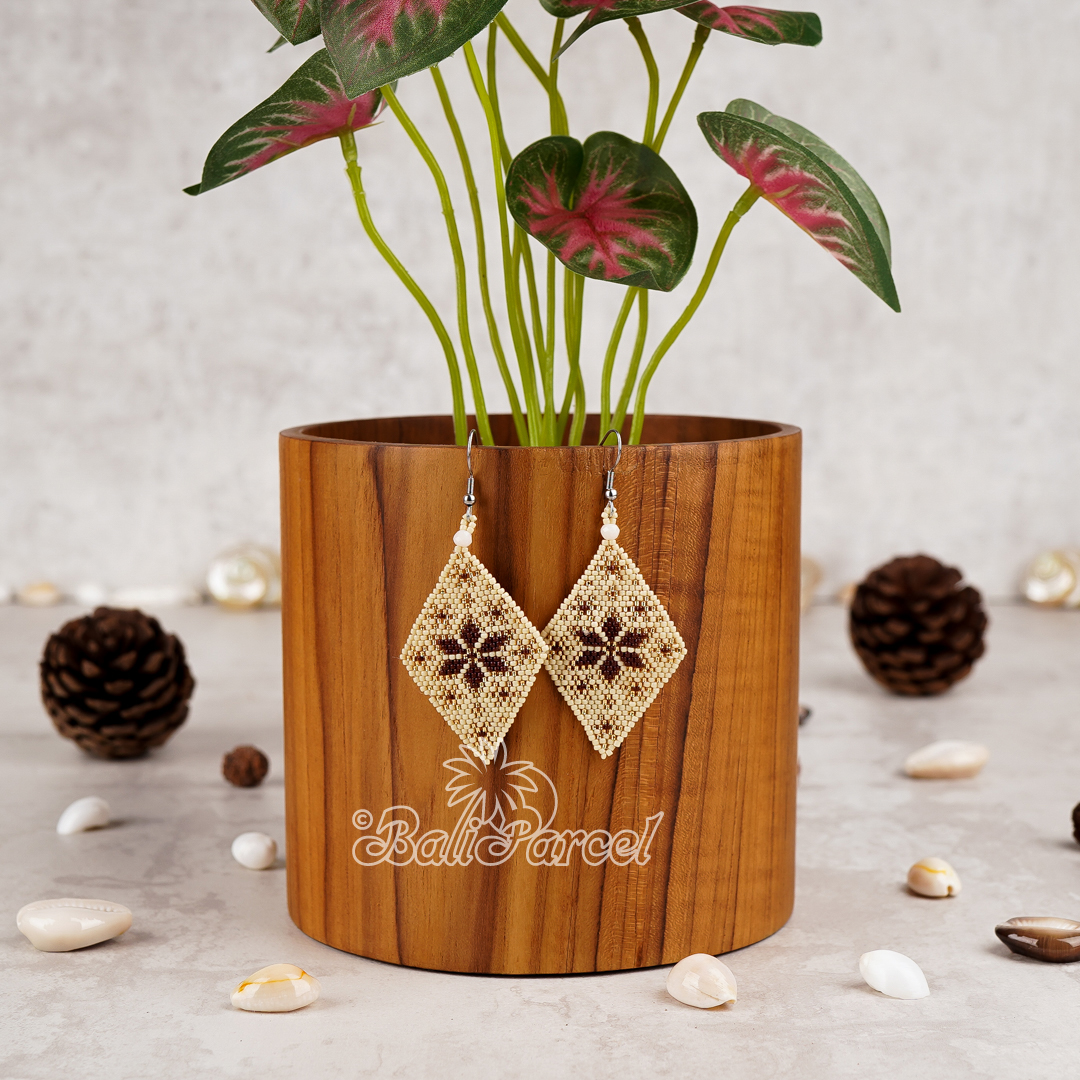 Japanese Beads Earring
