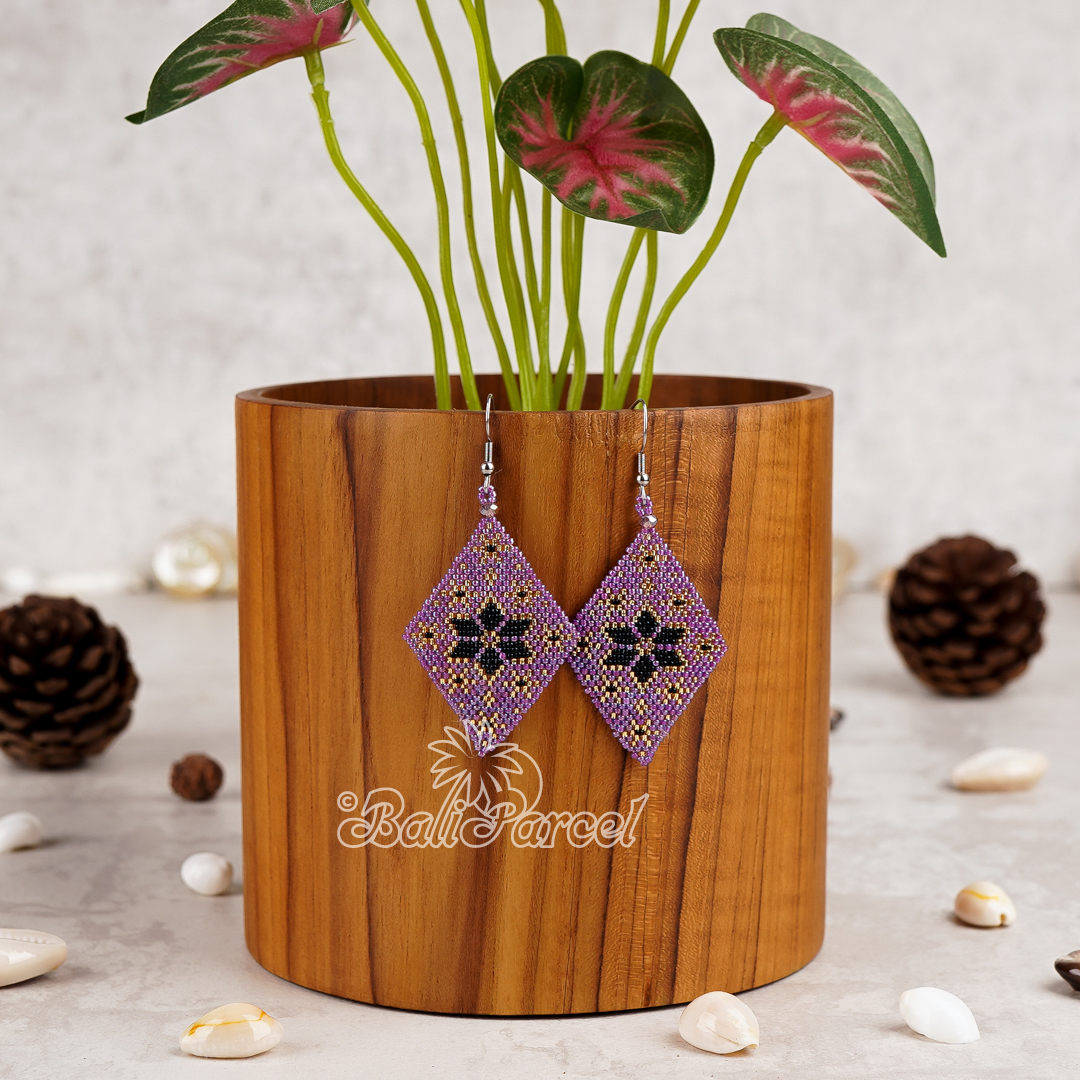 Japanese Beads Earring
