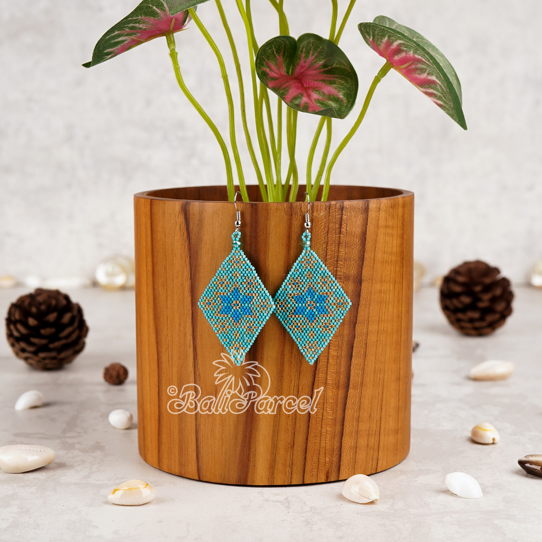 Japanese Beads Earring