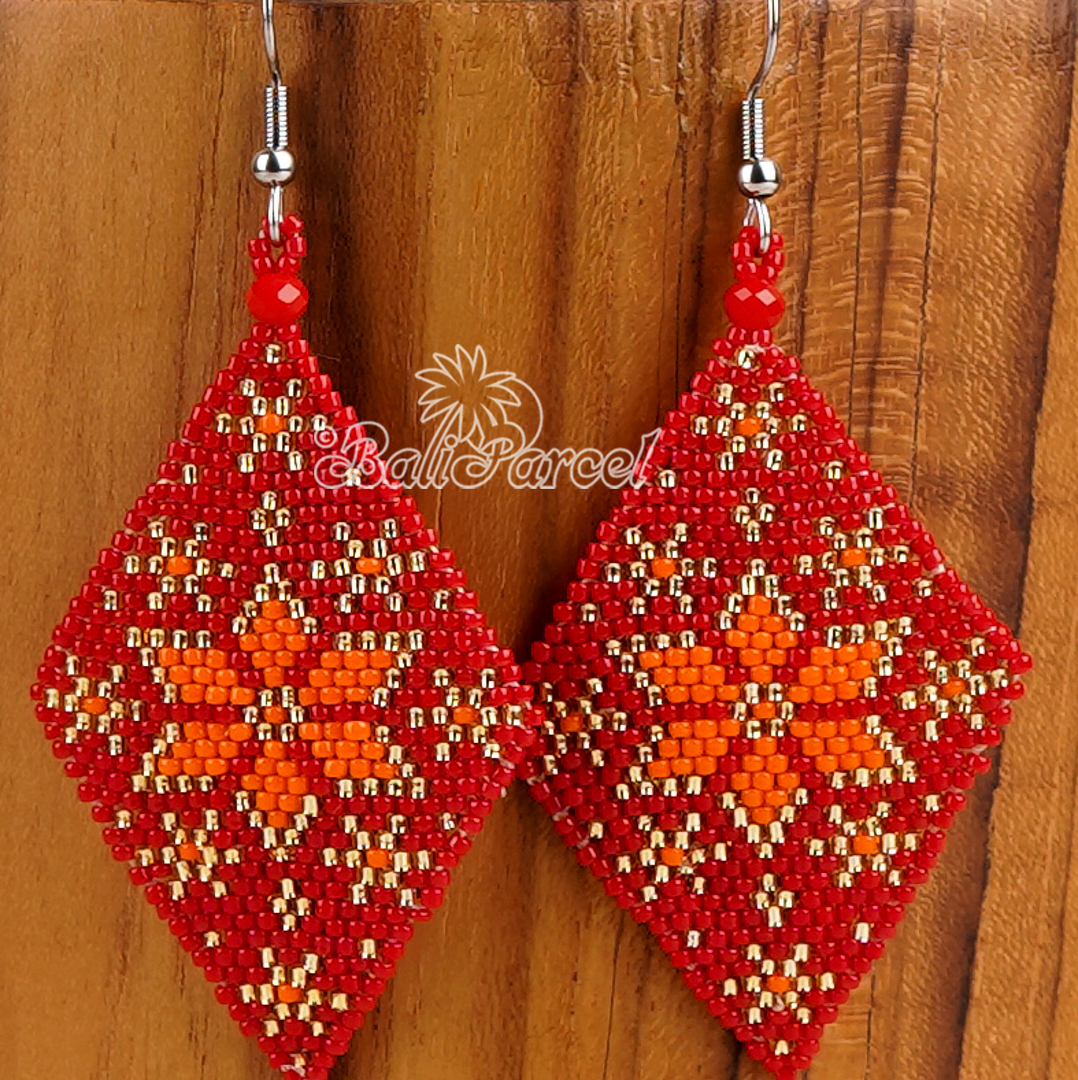 Japanese Beads Earring