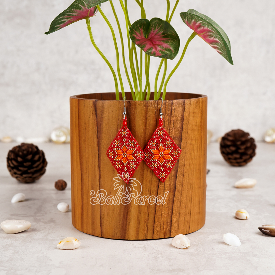 Japanese Beads Earring