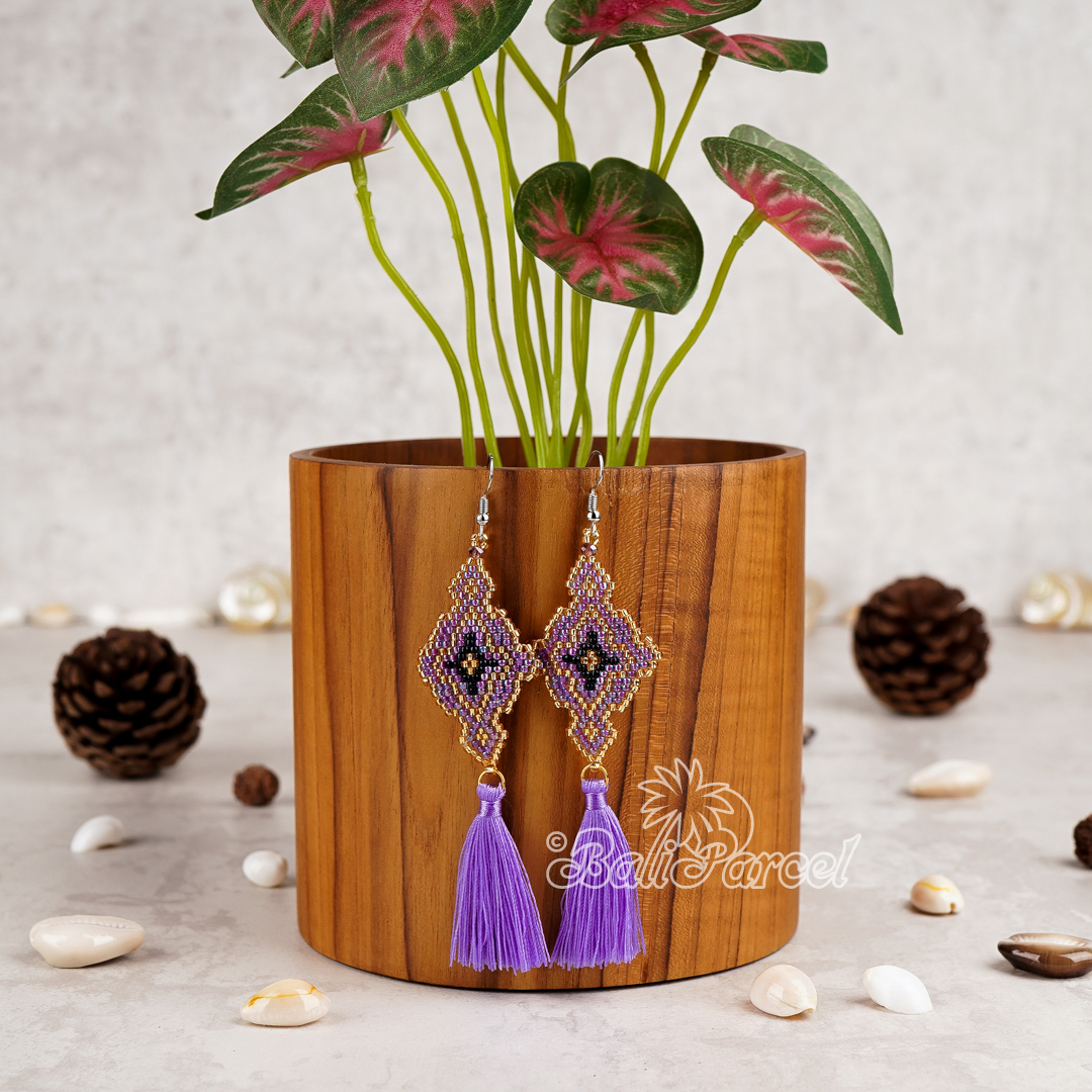 Japanese Beads Earring