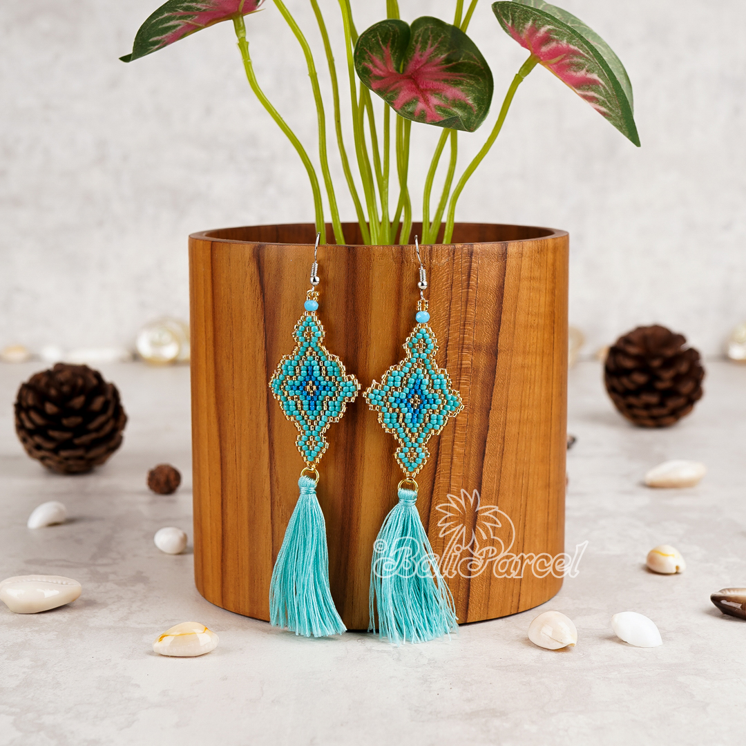 Japanese Beads Earring