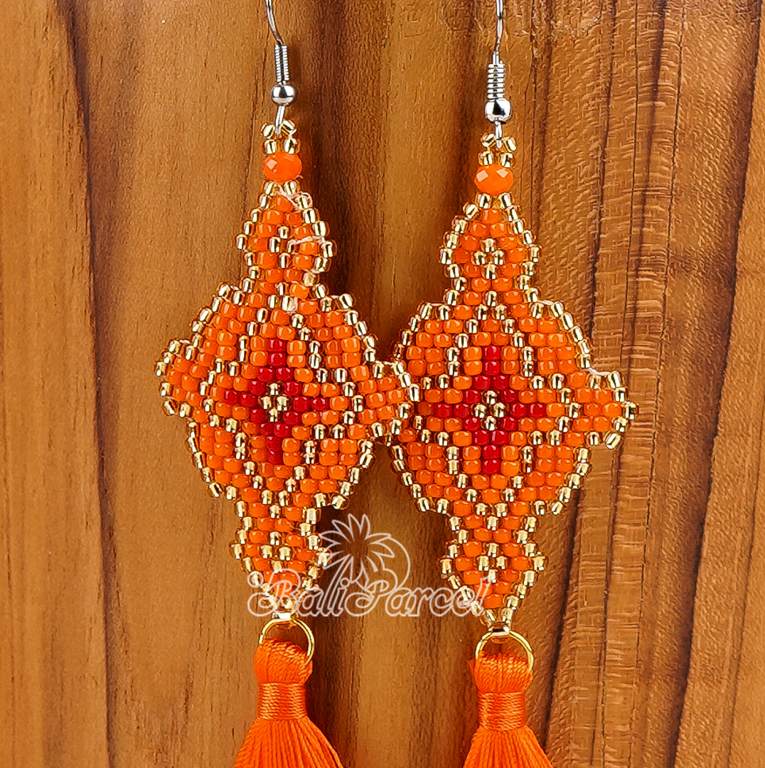Japanese Beads Earring
