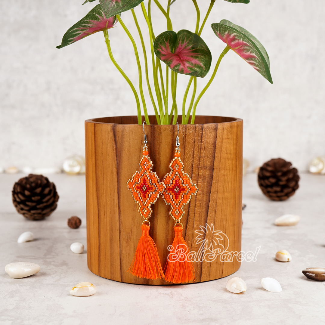Japanese Beads Earring