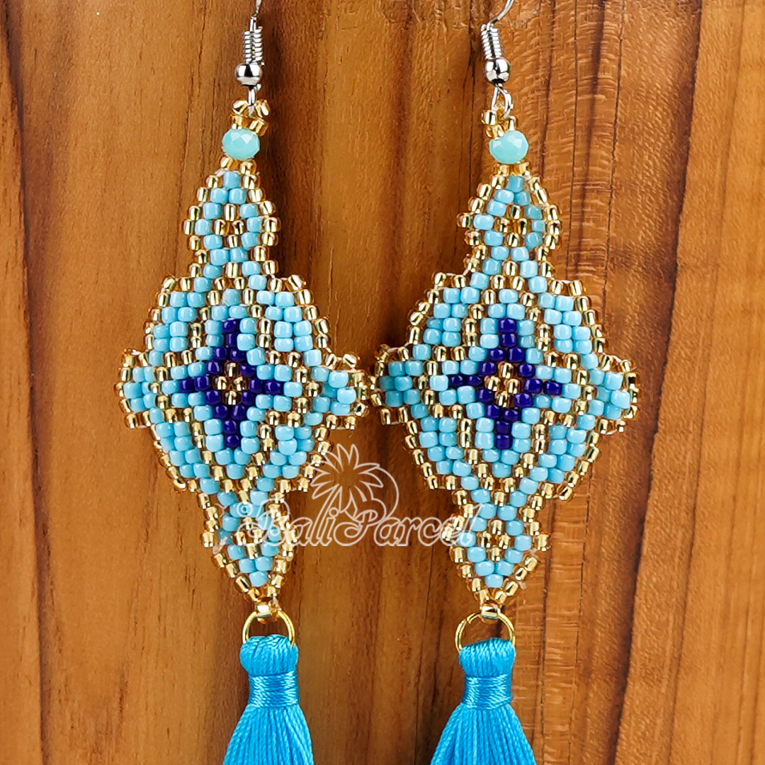 Japanese Beads Earring