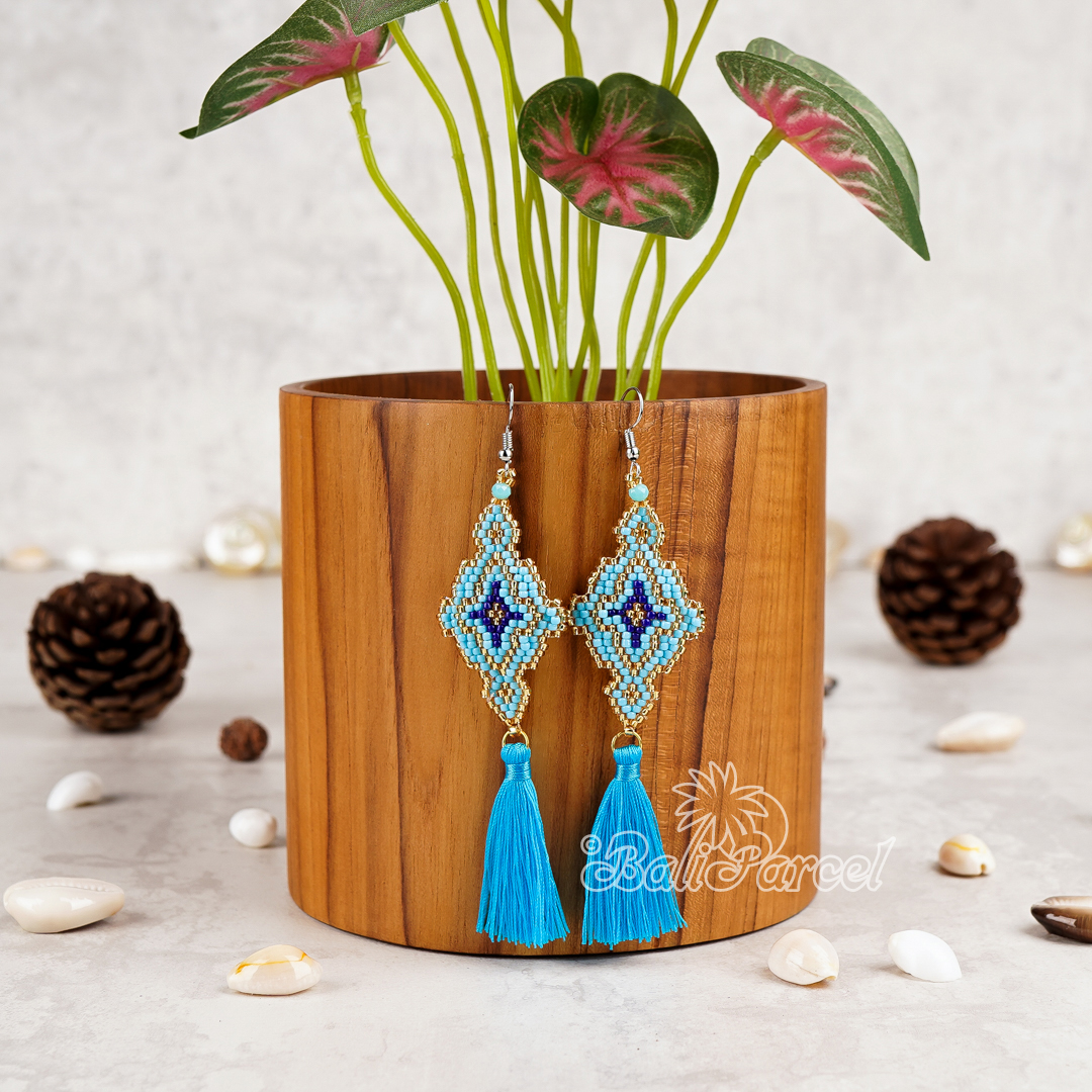 Japanese Beads Earring