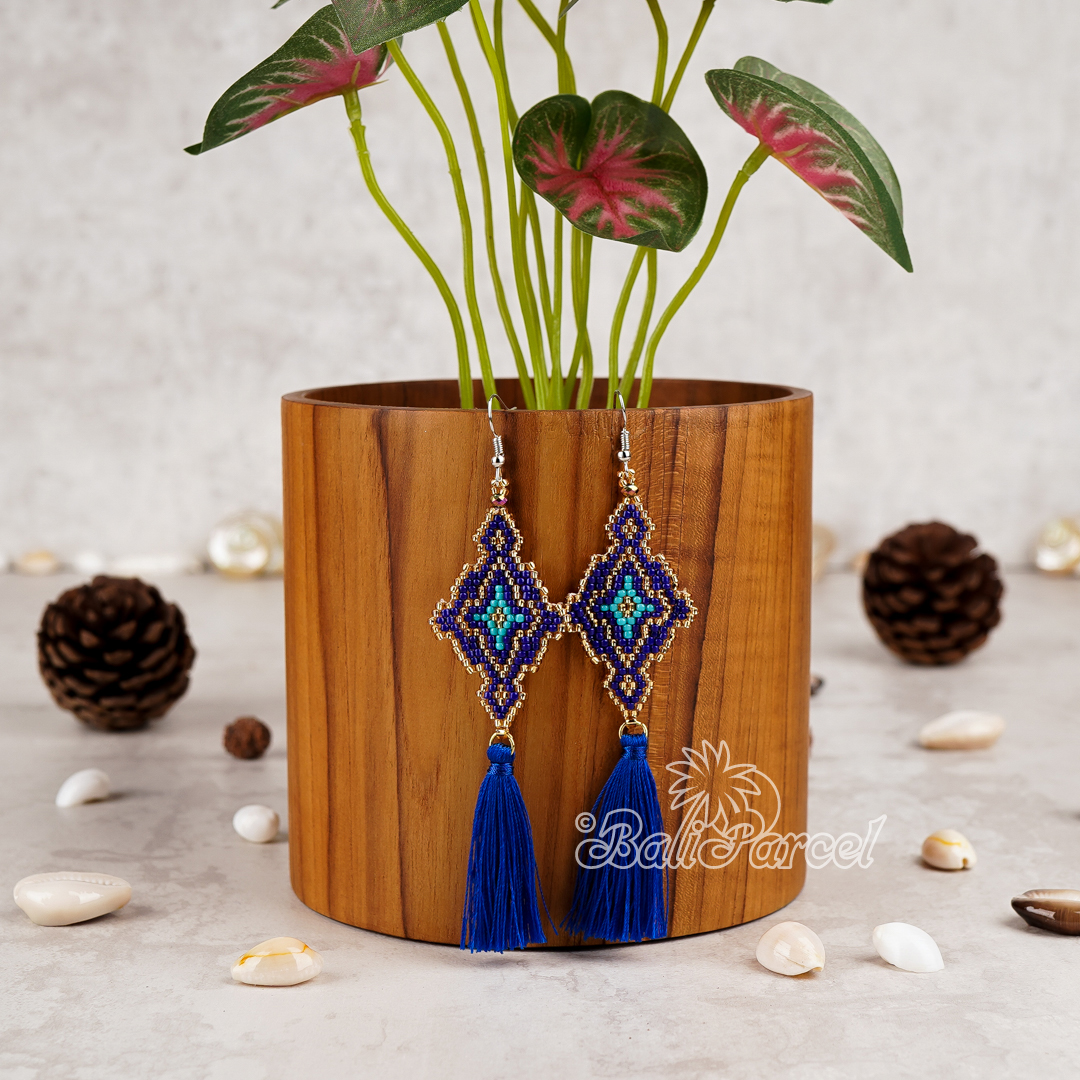 Japanese Beads Earring