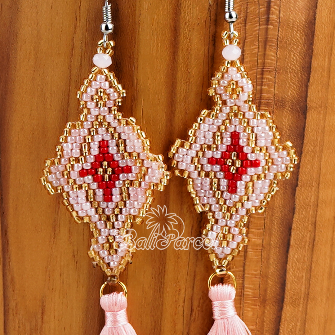 Japanese Beads Earring