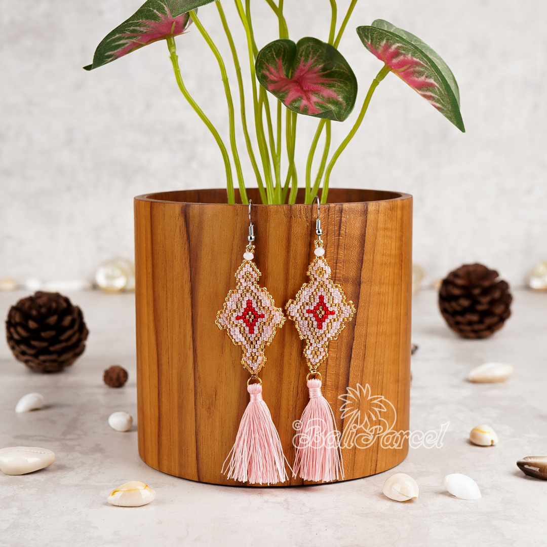Japanese Beads Earring