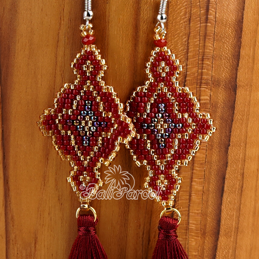 Japanese Beads Earring