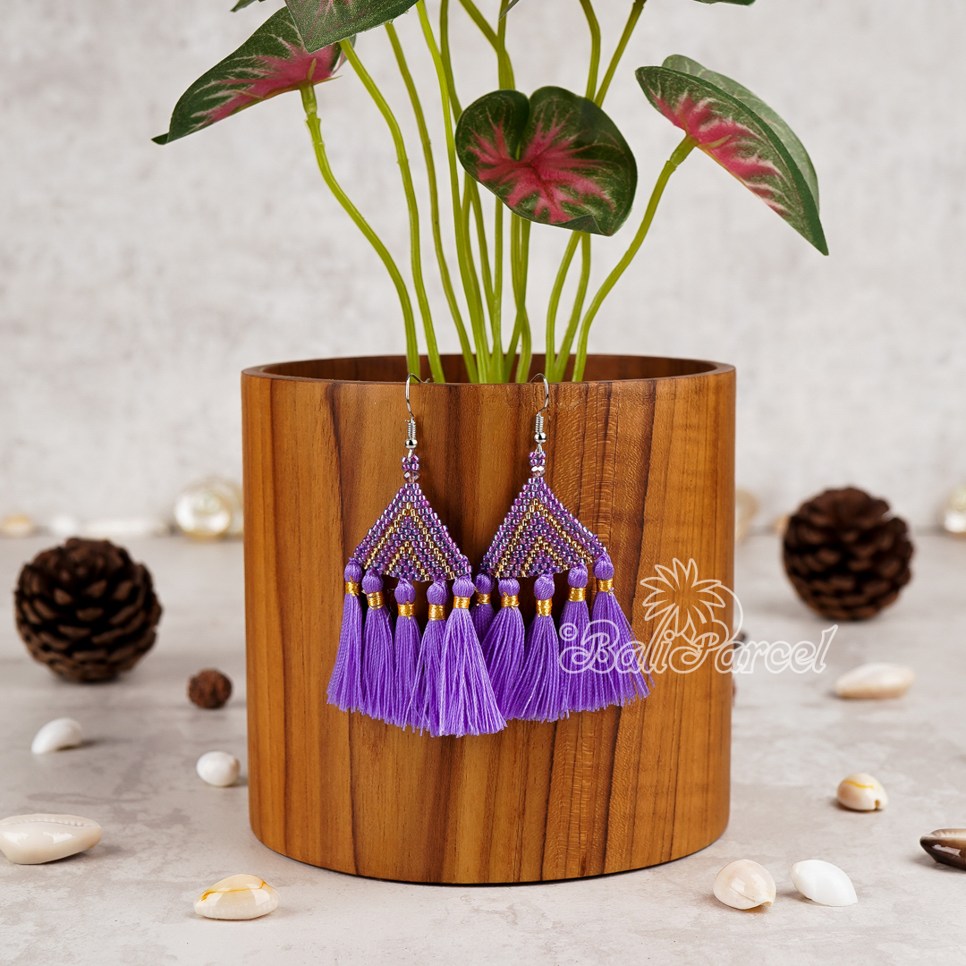 Japanese Beads Earring