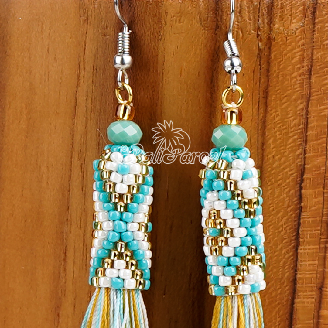 Japanese Beads Earring