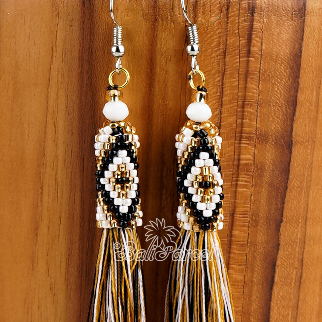 Japanese Beads Earring