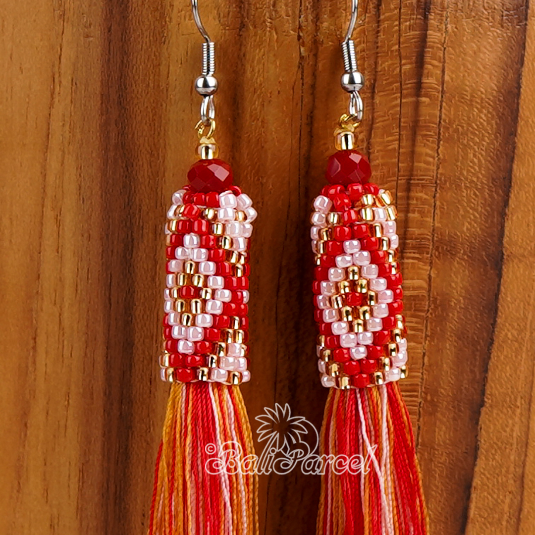 Japanese Beads Earring