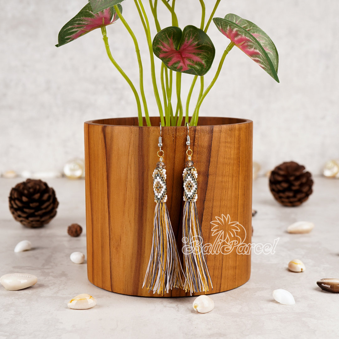 Japanese Beads Earring