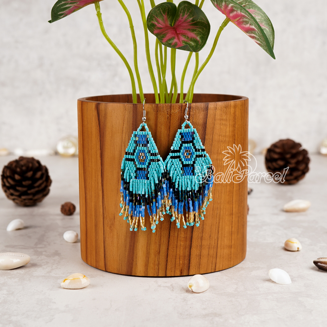 Japanese Beads Earring