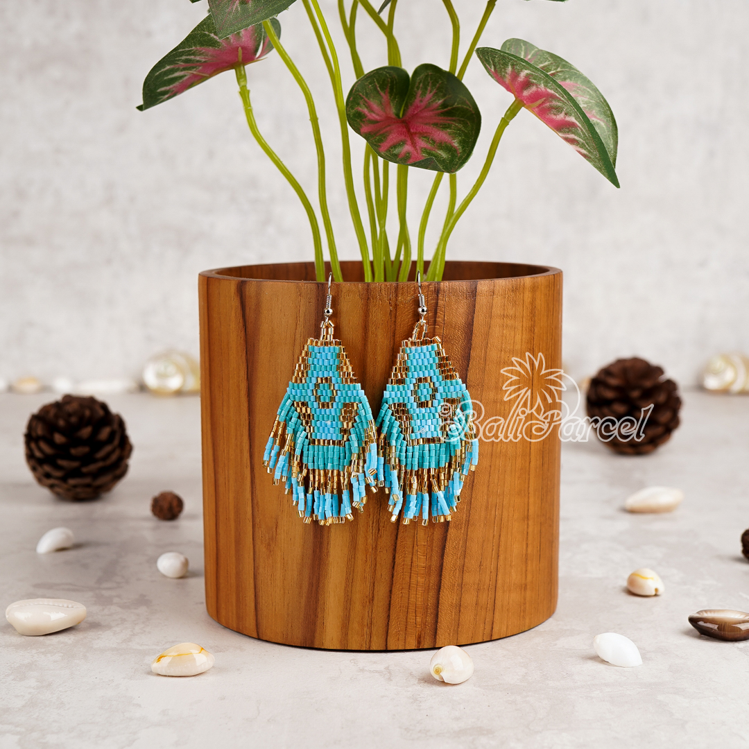 Japanese Beads Earring